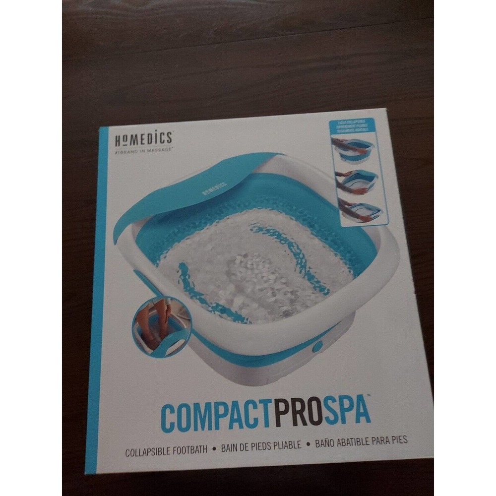 HoMedics Compact Pro Spa Collapsible Footbath with Heat